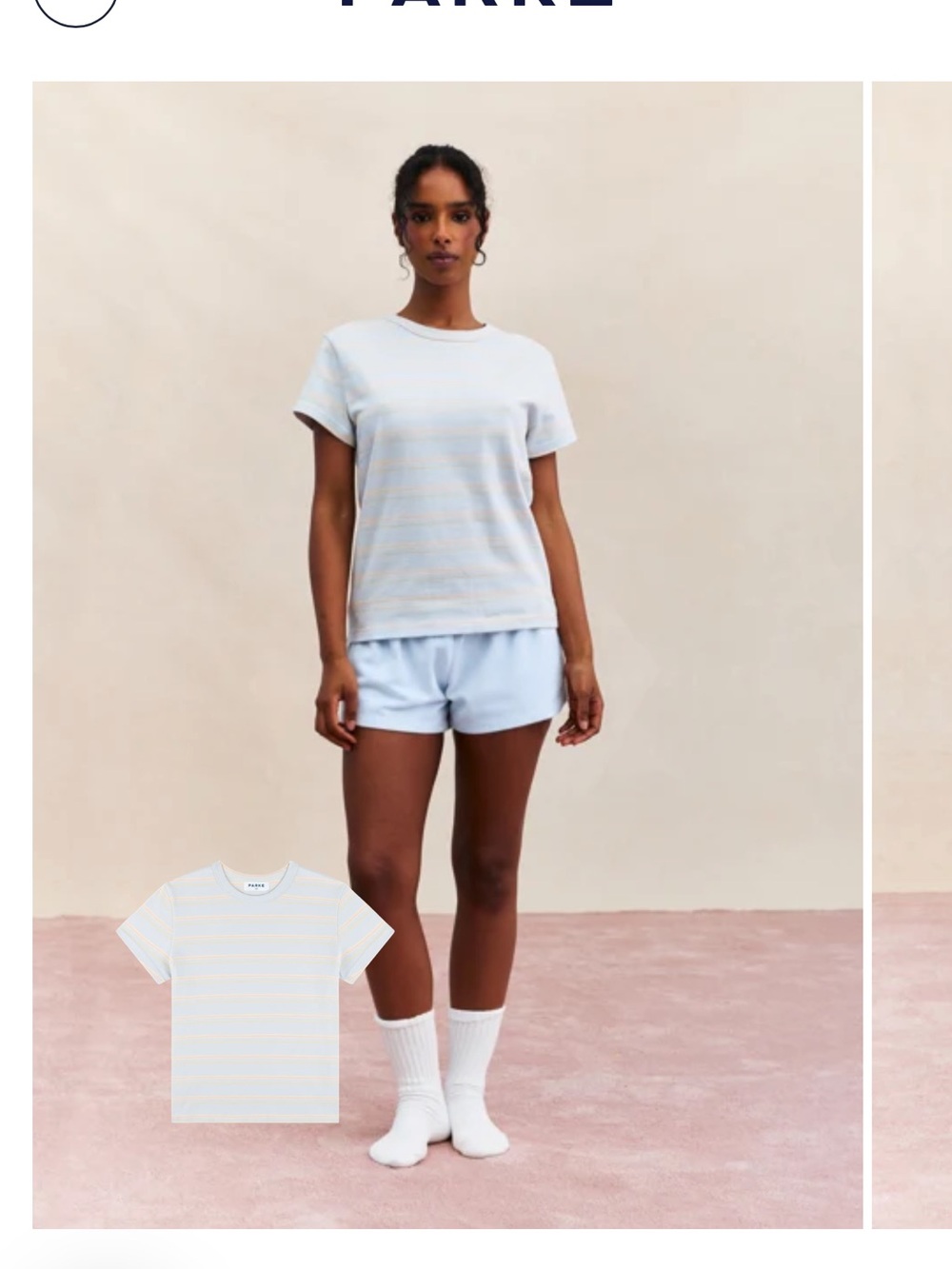 Parke Stripe T Shirt